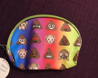 Rainbow poop emoji | Etsy