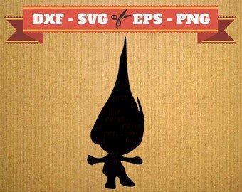 Troll SVG Files, trolls poppy Svg, Png, Dfx, Eps, trolls movie Svg, Silhoutte Studio Cricut Cameo