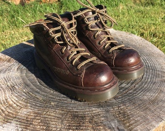 Vintage Dr. Martens // Womens Work Boots UK size 4 US size 6