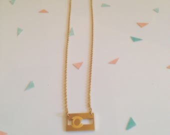 Chicago State Flag Necklace
