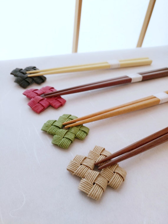 Set of chopstick rest chopstick Japanese eco friendly