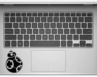 Star Wars BB8 Touchpad Decals Macbook Laptop Phone iPhone iPad Wall Car Window Mirror Sticker Macbook Pro Macbook Stickers