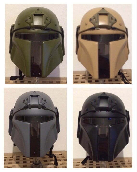 Mandalorian airsoft/paintball helmet