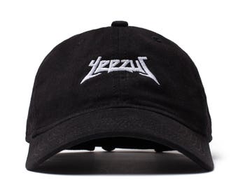 Yeezus Glastonbury Tour Black I Feel Like Pablo Dad Hat Kanye West Yeezy TLOP Life of Pablo Saint Pop Up Los Angeles New York