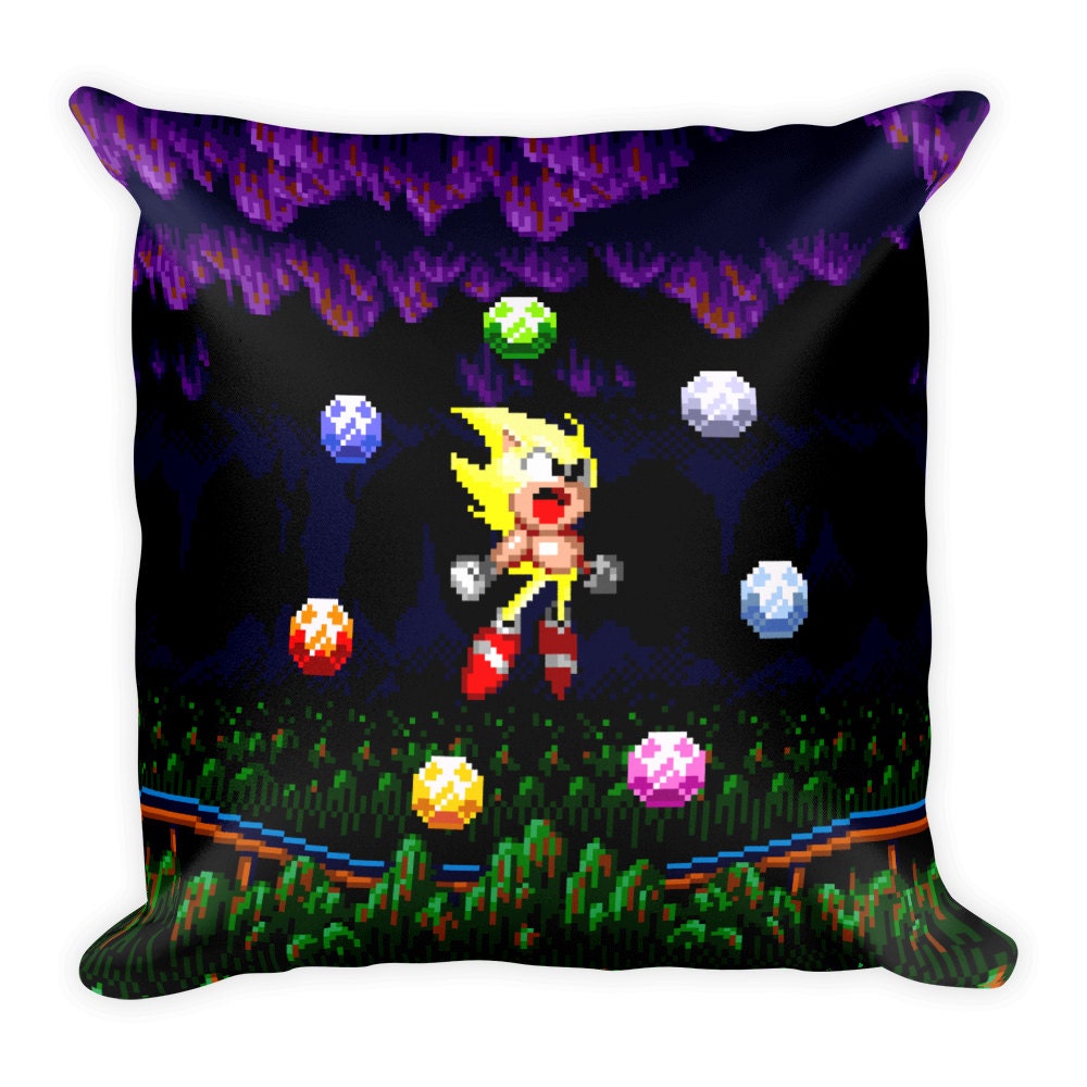 sonic hedgehog pillow