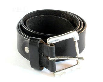Costume National Beige Cotton Rustic Logo Buckle Belt