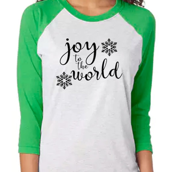 Joy to the World Christmas Carol Shirt, Christian Shirt, Christmas Shirt, Christmas Eve shirt