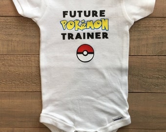 Pokemon Go, Pokemon Go Trainer, Future Pokemon Trainer, Pokemon Baby, Pokemon Onesie, Pokemon Baby, Pokemon Trainer, Pokemon, Pokemon Onsie