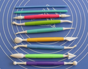 9 sticks Decoration sugar dough of Amande pastry dough