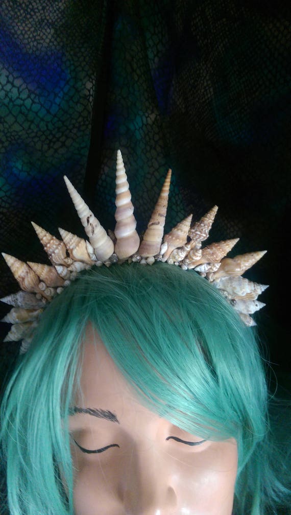 Sea Urchin Mermaid Crown