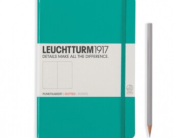 Ideal Bullet Journal Notebook - Leuchtturm1917 - Dot Grid - Various Colours, Great Gift Idea. Dotted Bujo or Journal.