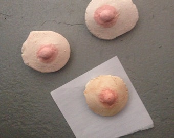 Nipple Magnet - handmade ceramic magnet #freethenipple