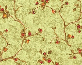 Benartex Bittersweet Willow Nancy Halverson - sold by 1/2 yard