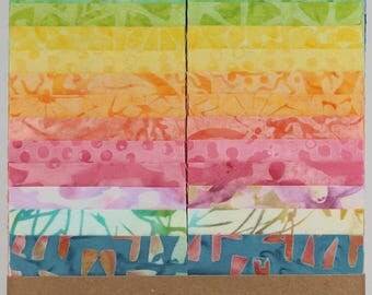 Timeless Treasures Tonga Treats Strips - Candy Shop
