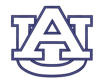 5 Size Auburn Tigers Applique Embroidery Design College Football Embroidery Designs Instant Download Machine Embroidery Designs PES