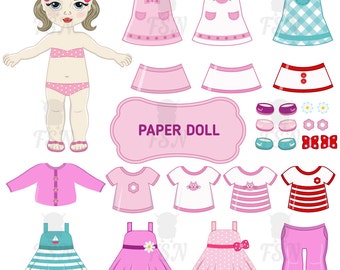 Cricut Paper Doll SVG