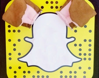 Snapchat Dog Filter Costume (Ears Only)