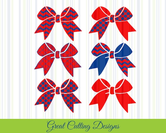 Cheerleader SVG Cut File DXF Cheer Bow svg dxf Cricut svg