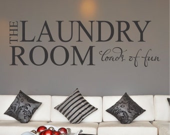 Laundry Decals, Laundry Room Decal, Laundry Room Decor, Laundry Room Wall Decal, Laundry Room Wall Quote, Laundry Decal, Laundry Decals 0300