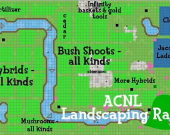 Animal Crossing New Leaf Landscaping Raid