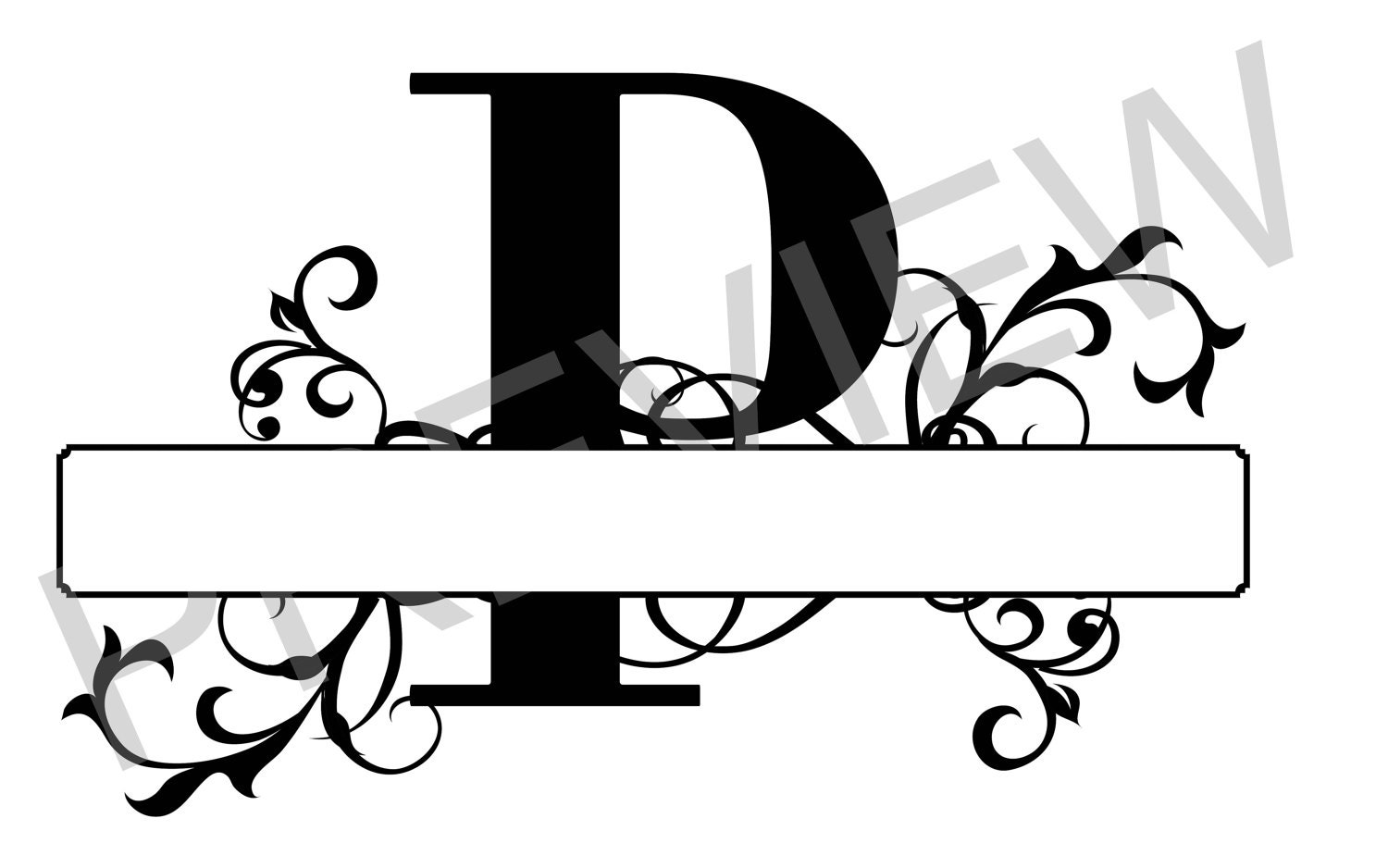 Download Split Monogram SVG, Letter P Regal Split Alphabet, Vector ...