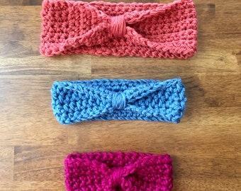 Items similar to PDF PATTERN Crochet Flower Headband Earwarmer DIY ...