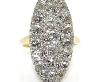 Old Marquise Art Deco ring