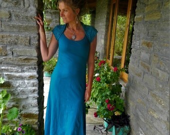 Blue Khaleesi dress, Teal cocktail dresses, Goddess clothing Sexy wear, Daenerys clothes, Boho chic, Turquoise, Game of throne style