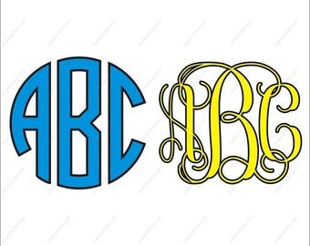 monogram svg, circle monogram svg, vine monogram svg, monogram svg bundle, monogram svg font