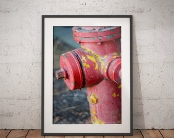 Architectural Photography, Art, Unique Photography, Wall Art, Fire Hydrant