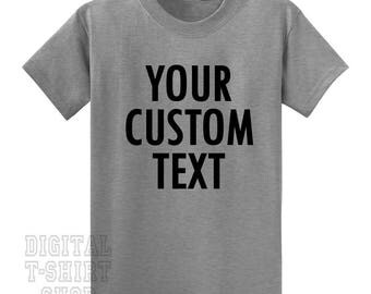 cool text t shirts