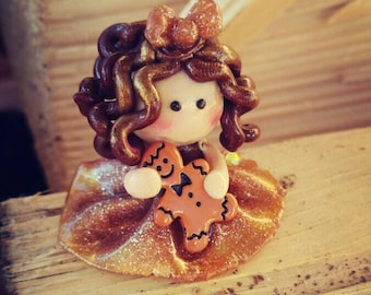 Artículos similares a Pan de jengibre de vinilo o elfo de casa bandera