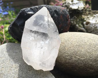 Large Natural Clear Quartz Point