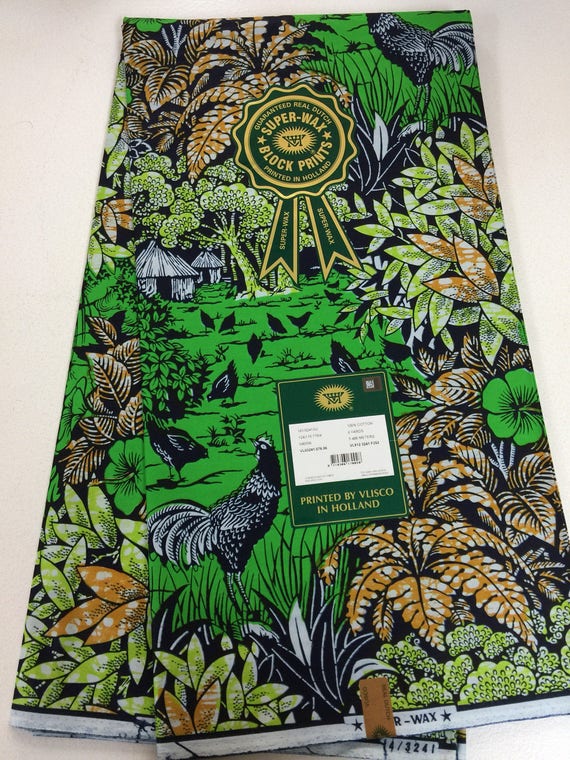 Items similar to Vlisco Super wax Real, We do not sell ...