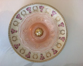 Repurposed Glass Flower/Suncatcher/Wall Decor/Garden Art