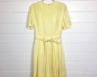 Butter yellow dress | Etsy