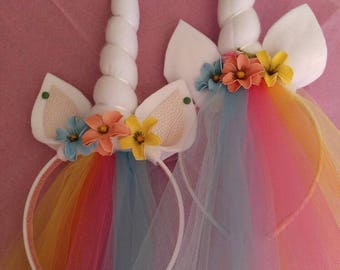 LuLaRoe inspired unicorn headband.
