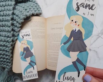Luna Lovegood | Harry Potter bookmark