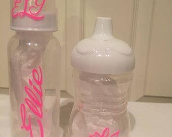 Personalized baby bottles