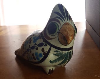 Ceramic Hand Painted Art Deco Bird