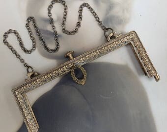 Vintage Purse Frame Supply Antique 1900s