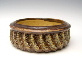Handmade Pottery Planter pot Stoneware planter ceramic succulent Planter cactus planter Bonsai planter 6 3/4 x 2 1/2 scp-20