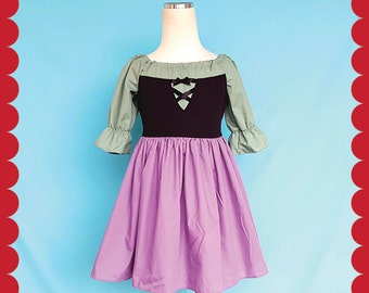 Sleeping Beauty dress, Briar Rose dress, Briar Rose costume, Aurora dress, Sleeping Beauty costume, Princess dress, Aurora costume
