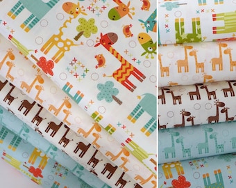 CLEARANCE Baby Bedding & Stokke Bedding // Giraffe // 100% Premium Percale Cotton // Choose your fabric // Ready To Ship in just 1 week