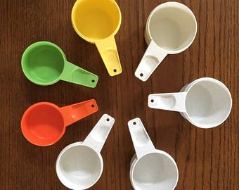 Measuring Cups, Tupperware Measuring Cups, Varied Sizes and Colors, Replacement Tupperware, Choose Color and Size,