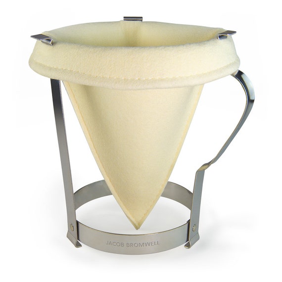 1 Quart Wool Maple Syrup Filter Cone 100 FoodGrade Wool