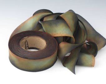 Silk Ribbon, bias-cut 1 inch wide