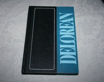 Vintage Hard Cover Book Autobiography John Z. Delorean 1985 1980s