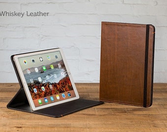The Oxford Leather iPad Pro 12.9 Case - Whiskey | Leather iPad Pro Case, Leather iPad Cover, Leather iPad Case