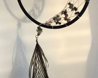 Crescent Moon Goddess Dreamcatcher